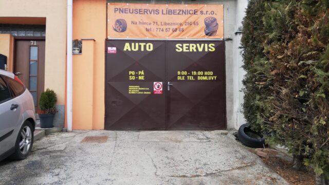 Pneuservis a autoservis Líbeznice